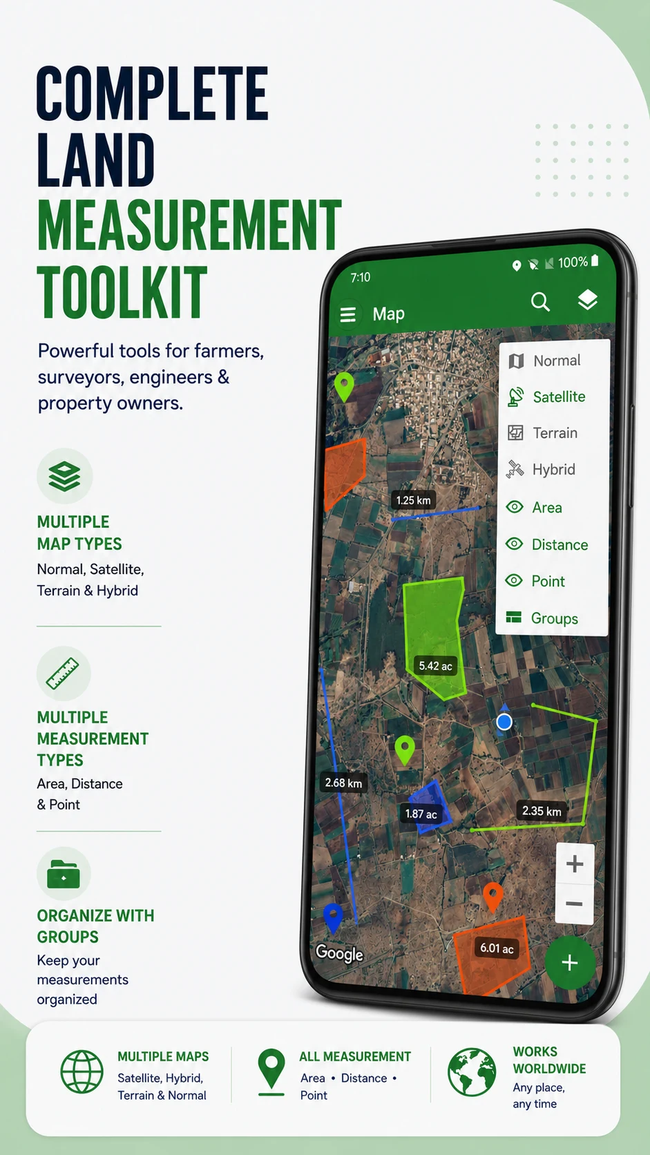 FitCode GPS: Area Measurement screenshot